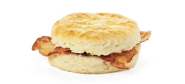 Biscuit with Bacon
