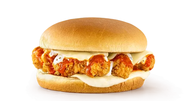 Buffalo Ranch Chicken Strip Sandwich