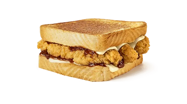 Honey BBQ Chicken Strip Sandwich

