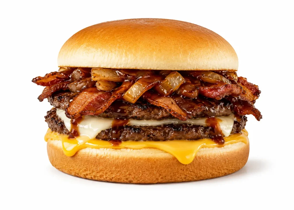 Sweet & Spicy Bacon Burger