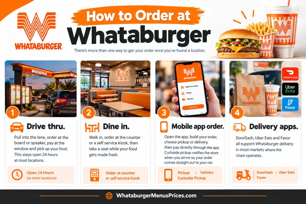How to Order at Whataburger